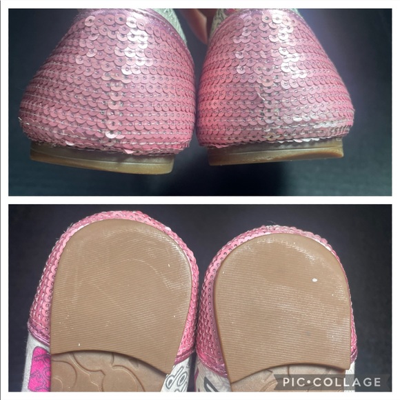 Coach Poppy Graffiti Flats 5.5M Price Firm! - Picture 12 of 14